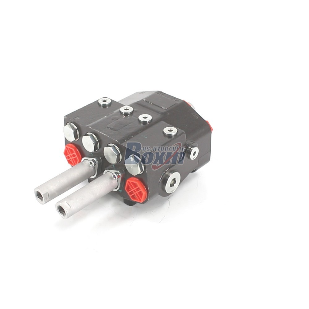 Mass Production of HSDM80-QTWDD-OTDD 2 Spool Directional Valves main image